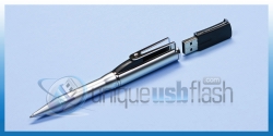 Unique Executive USB Flash Pen - Silver