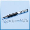 Unique USB Flash Drive Pen - Black & Silver
