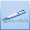 Unique USB Flash Drive Pen - White