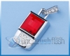 Unique USB Flash Drive Red Stone Pendant