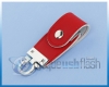 Unique Executive USB Flash Belt Loop - Red